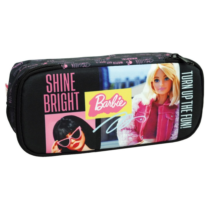 Барби Shine Bright калъф за моливи с 2 отделения 26 см