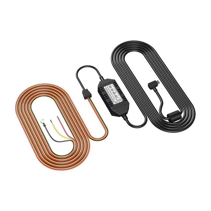 Kit cabluri pentru camera video VIOFO HK3 compatibil cu camere auto VIOFO, Mini USB, Multicolor