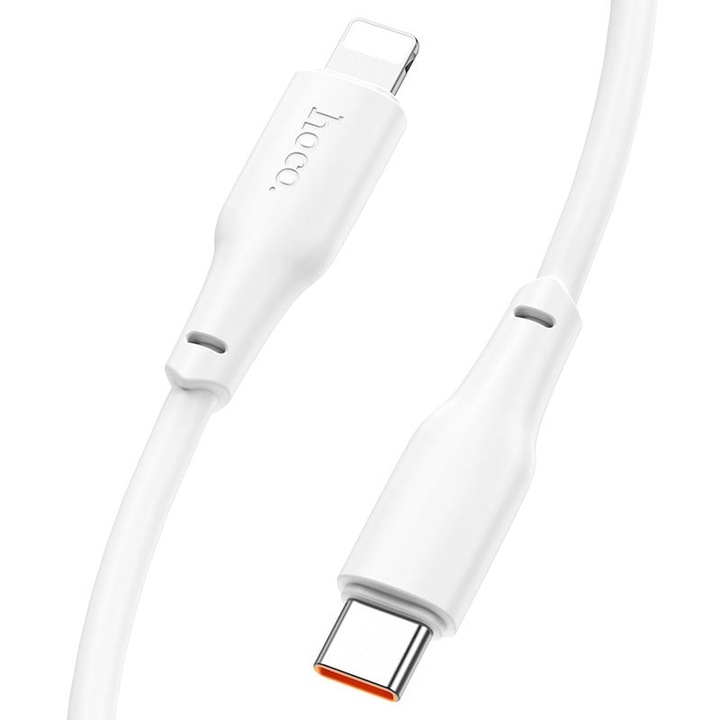 Selani Hoco Premium USB-C - Lightning kábel, PD20W QC3.0 - 2m, fehér