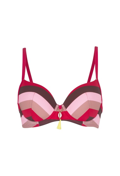 LingaDore, Sutien push-up cu imprimeu, Multicolor