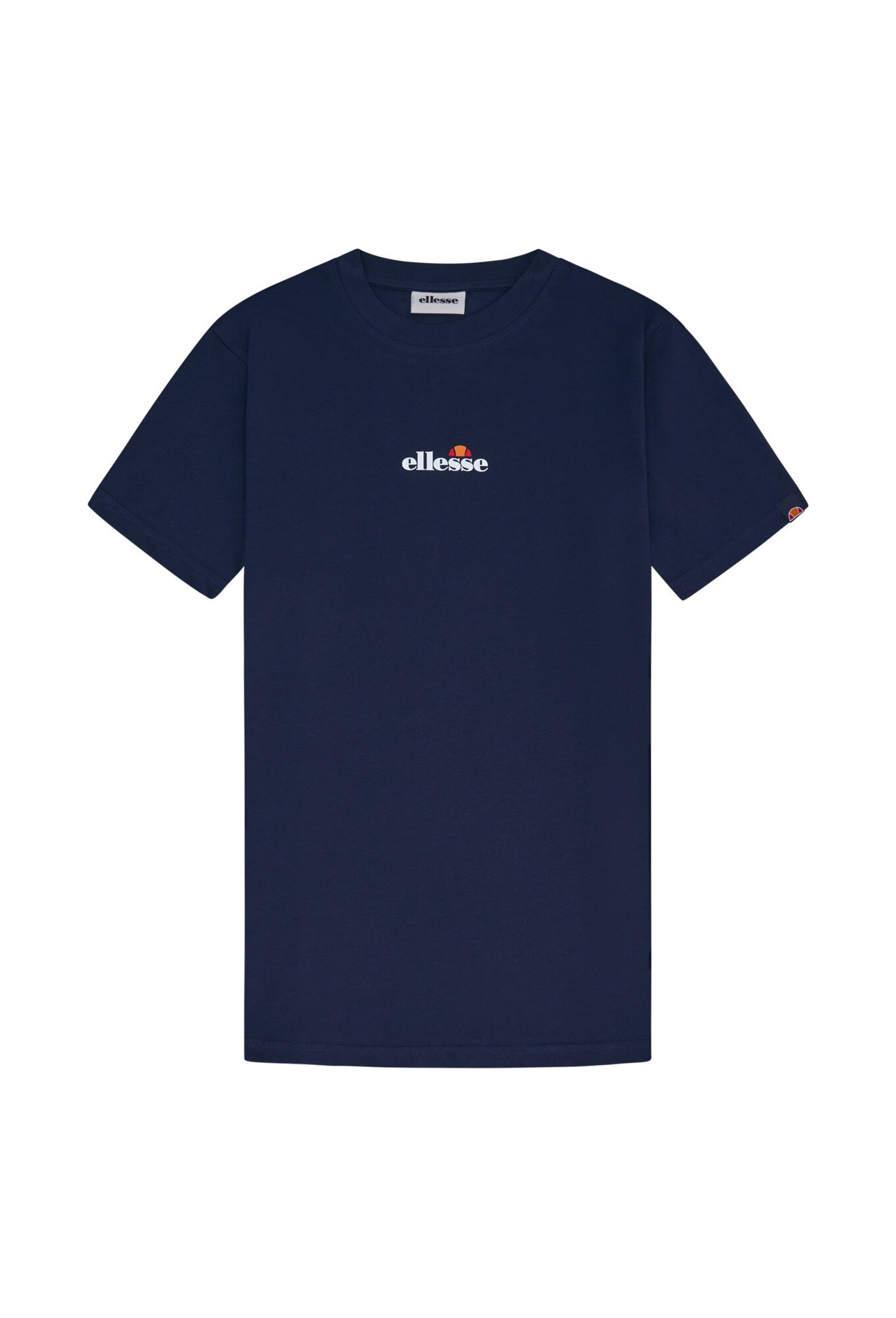 ELLESSE, Tricou regular fit cu imprimeu text, Albastru inchis, M