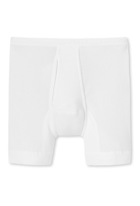 Schiesser, Boxeri uni de bumbac, Alb