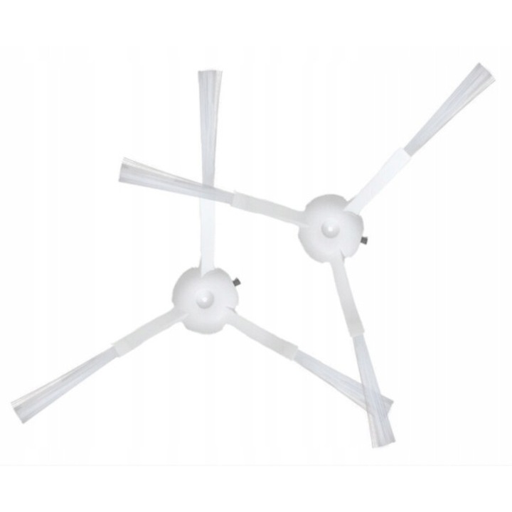 Perii laterale AreoSe pentru aspirator robot, alb, 5.2cm, compatibile Mi Robot Vacuum Mop Essential G1 MJSTG1