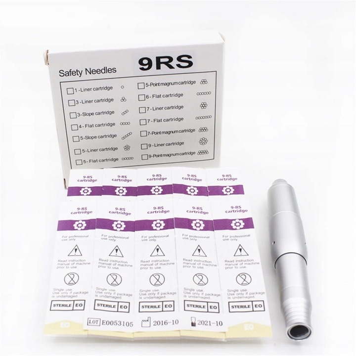 Cartus 9RS Mezoterapie Microace, 9 ace, 0.1-2.0 mm - eMAG.ro