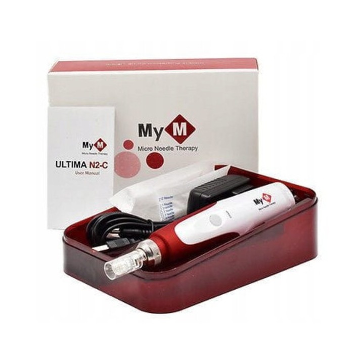DermaPen N2C, mezoterapie microigloare, wireless, 0,25-2,50mm MY M