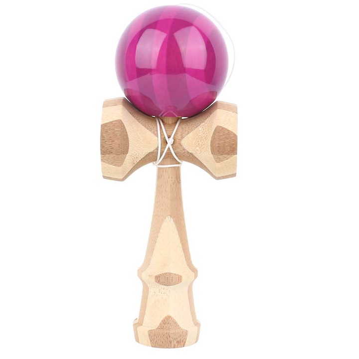 Традиционна японска играчка, топка Кендама, 18 x 7 см