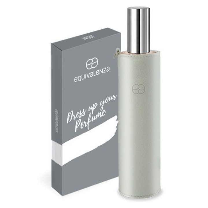 Husa pentru parfum gri, Equivalenza, 100 ml
