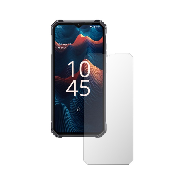 iSkinz Саморегенериращ се протектор за екран за iHunt Titan P15000 Ultra - Пълно покритие, невидим Skinz UHD, ултрапрозрачен силикон с пълно покритие, пълно покритие на дисплея, самозалепващ се и гъвкав