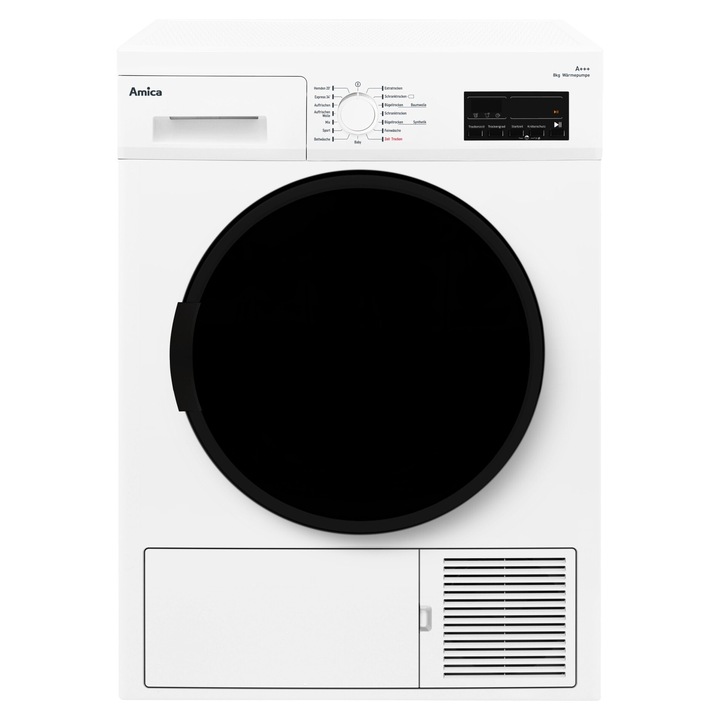 Uscator de rufe cu pompa de caldura Amica WTP489031, 8 kg