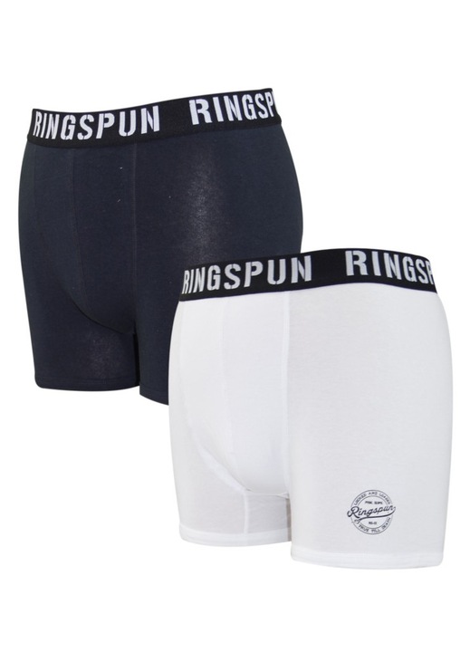 Boxeri barbati, Ringspun, 2 buc/set, Multicolor