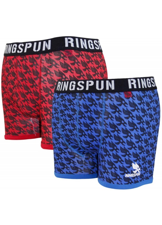 Boxeri barbati Ringspun, 2 buc/set, Multicolor