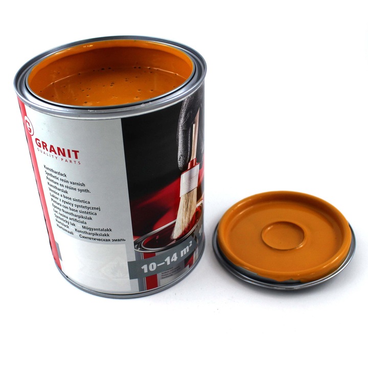 Autófesték, Granit Parts, sárga, RAL 1708, 1 l