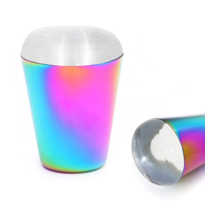 GNB-LAB szilikon körömbélyegző, 3,8 cm, többszínű