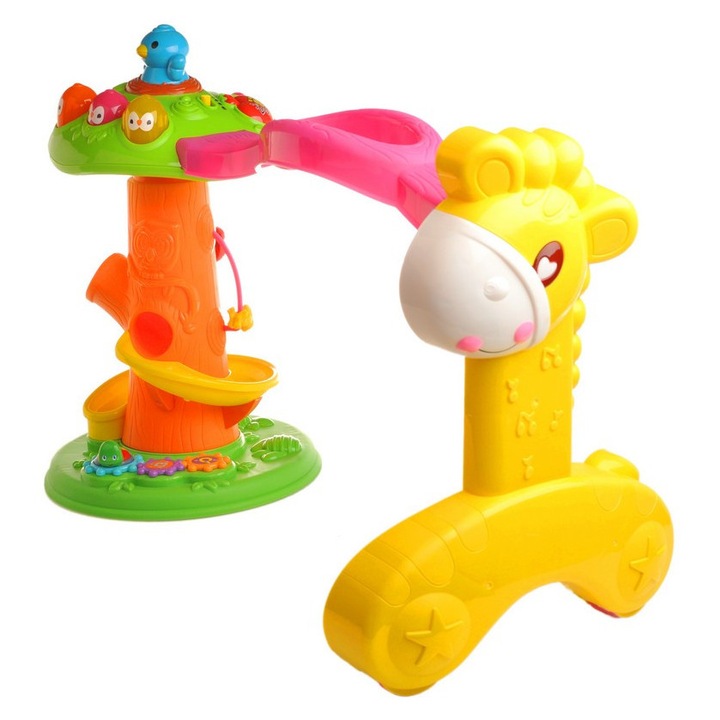 Jucarie interactiva, Top Gift, multicolor, 3x R6 1,5V, set complet