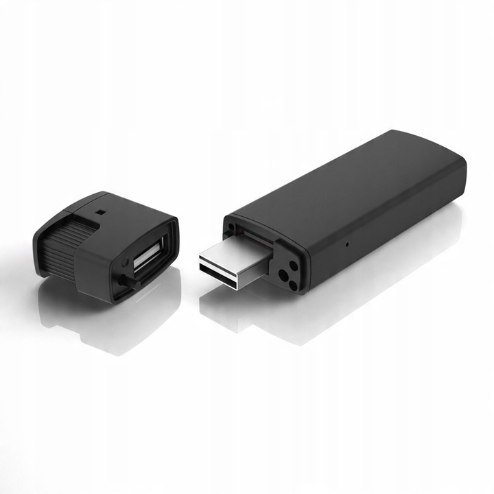 Camera spion miniatura Ruffberg KD5 Full HD, detectie miscare, negru, 7x2x1.5cm