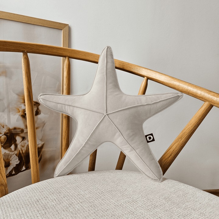 Dekoratív párna VELVET VE2210, csillag, 43x43x13cm, cipzár nélkül, szín: nincs