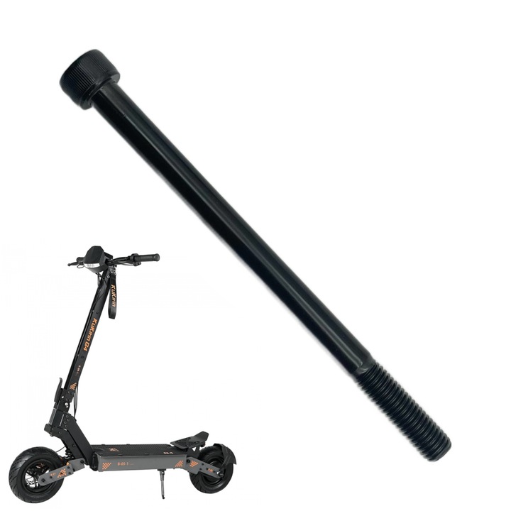 Ax roata fata INOPARTS pentru scuter electric KuKirin G4, negru, 15.4cm