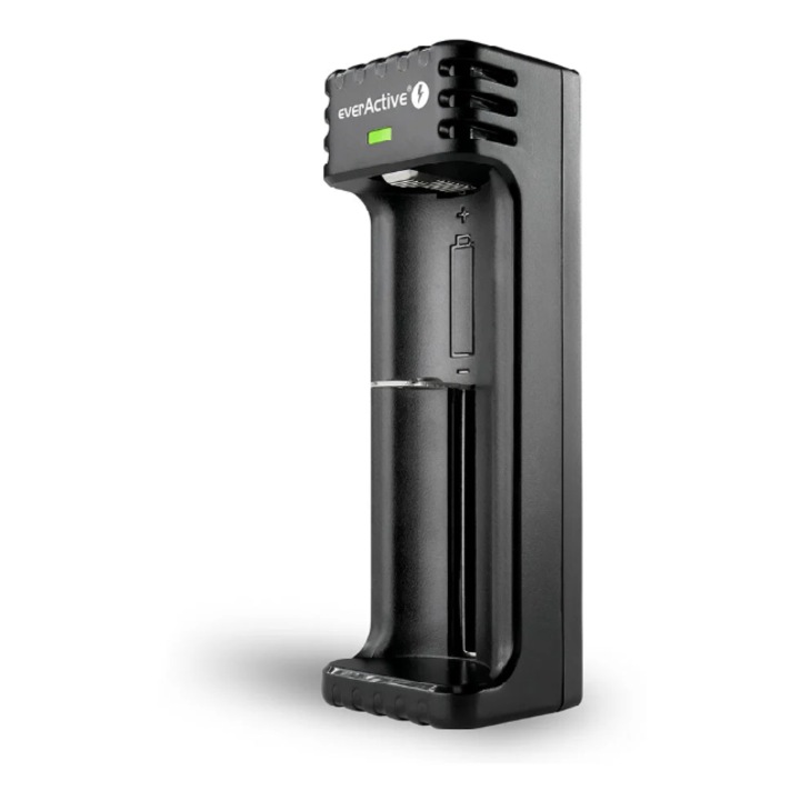 Incarcator acumulatori Li-ion everActive LC-100C, USB-C, 1 slot, 1000mA