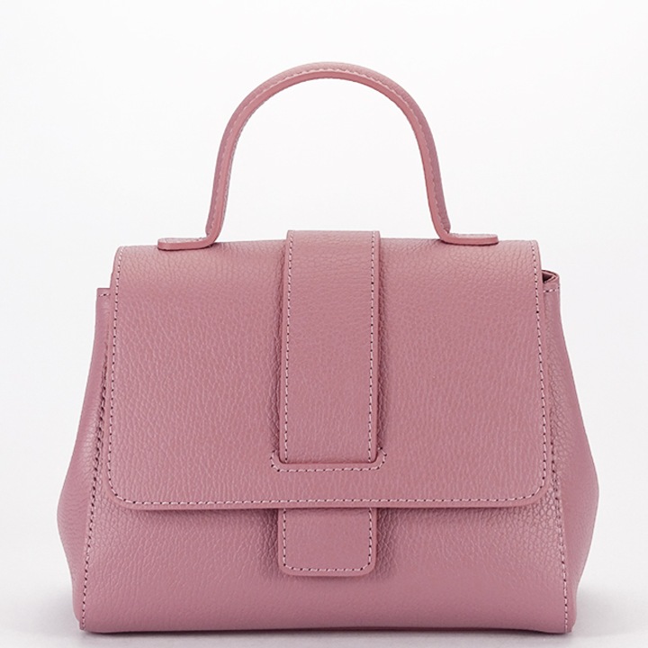 Rózsaszín valódi bőr táska 1047 123 Lung