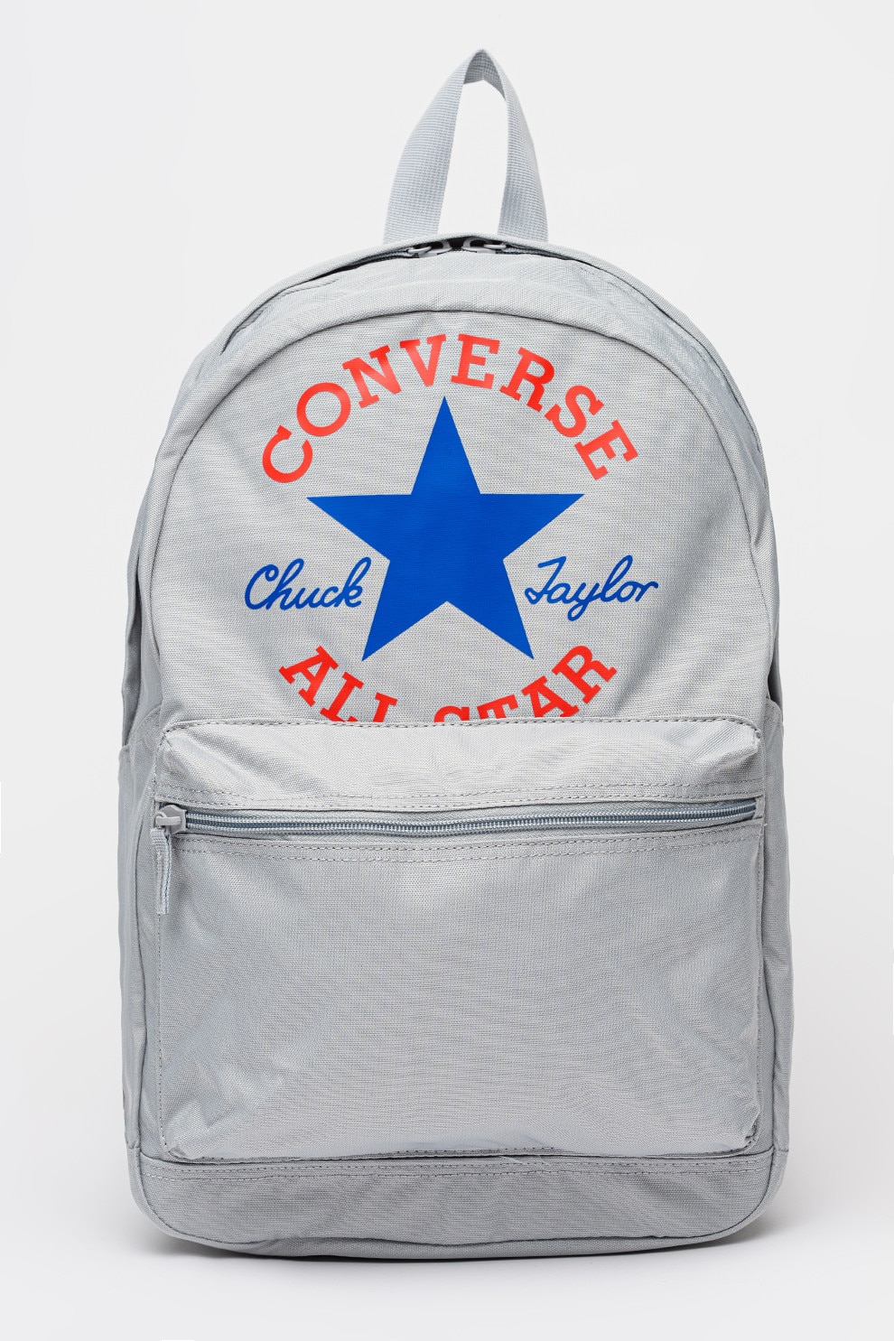 Converse, Rucsac cu imprimeu logo Core, Gri melange