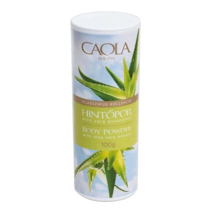 Pudra de Talc cu Aloe Vera Caola, 100 g