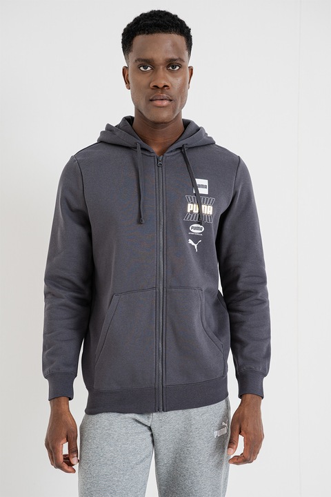 Puma, Hanorac cu logo LAB Holiday Dusky, Gri, XL