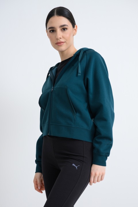 Puma, Hanorac cu maneci raglan Ess Elevated, Verde englez