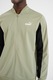 Puma, Trening cu logo si fermoar Poly, Negru/Verde pal