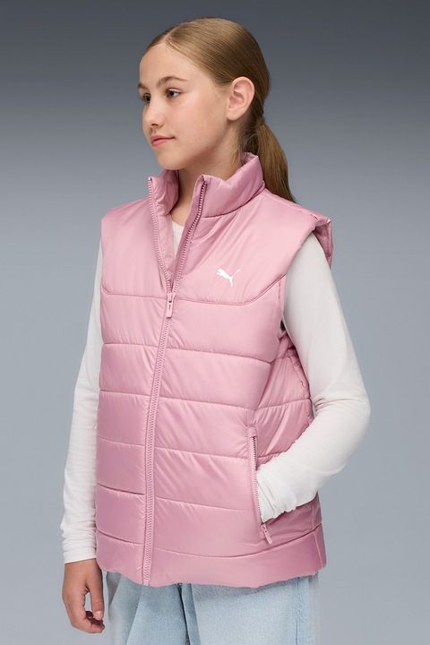 Puma, Vesta cu vatelina si guler scurt Ess, Roz prafuit