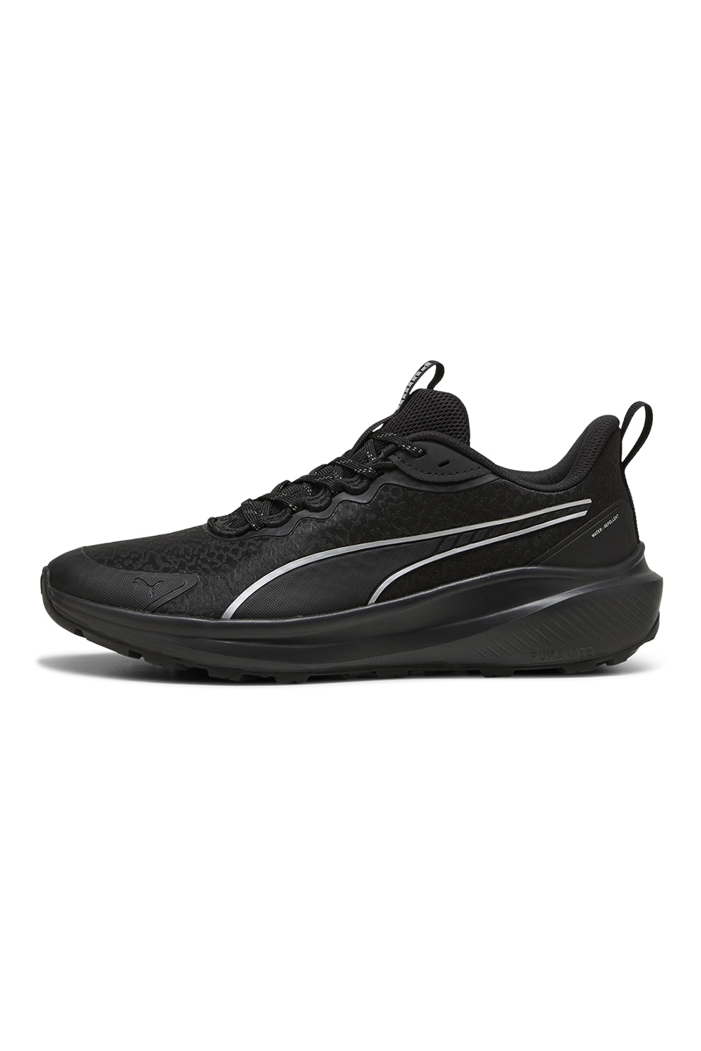 Puma, Pantofi Skyrocket Lite pentru alergare trail, Negru, Gri, 7