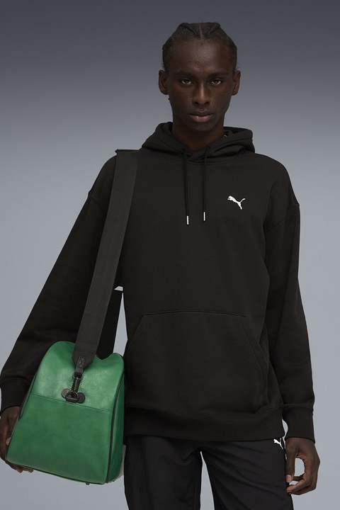 Puma, Hanorac relaxed-fit cu buzunar kangaroo ESS, Negru