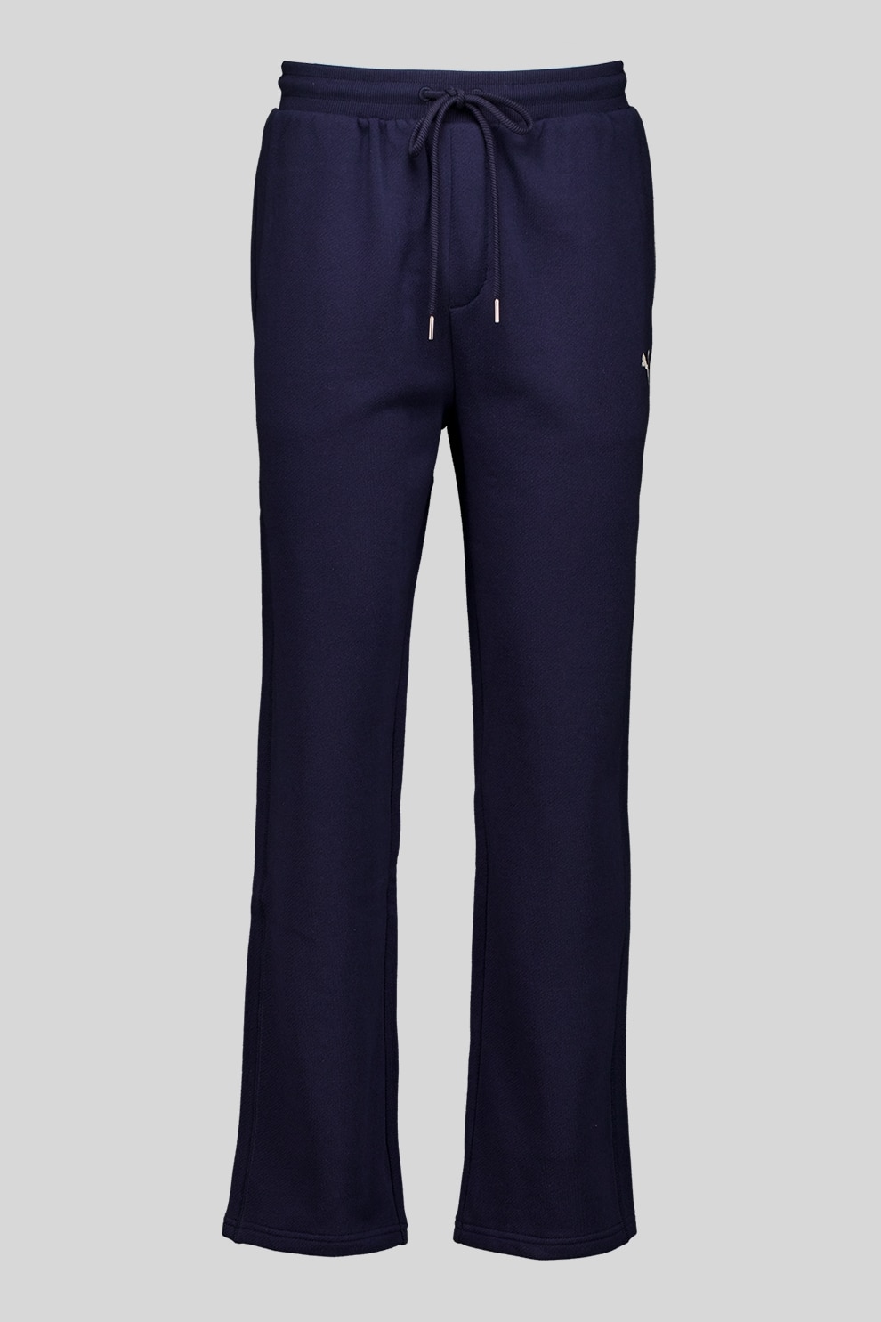 Puma, Pantaloni de trening cu snururi de ajustare Premium ESS Relaxed, Bleumarin, S