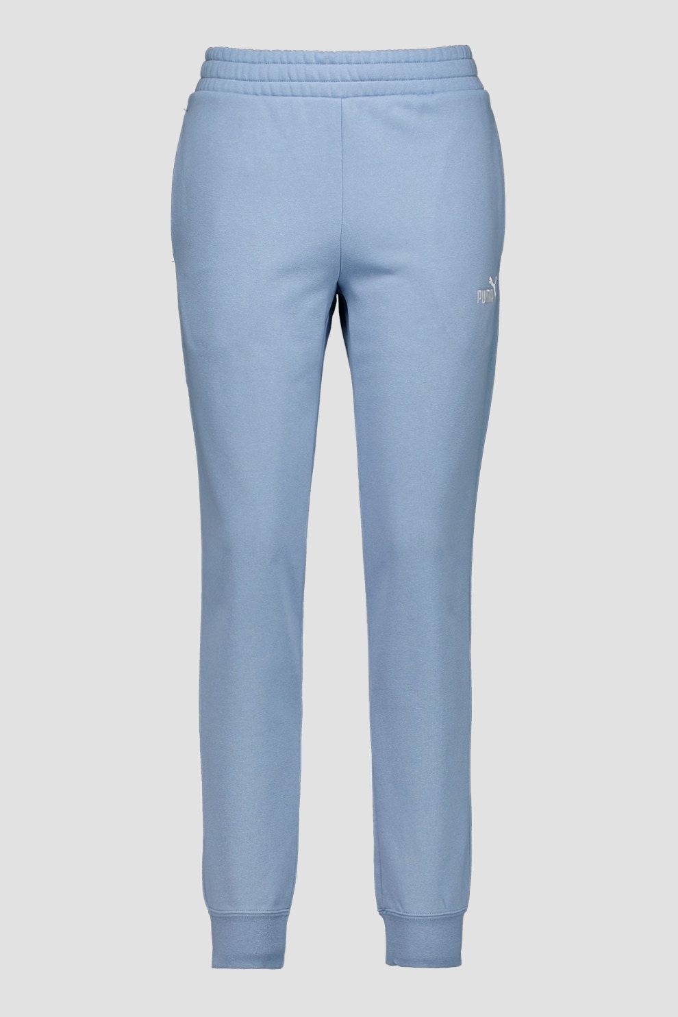 Puma, Pantaloni de trening regular-fit din amestec de bumbac cu snururi, Albastru lavanda, S