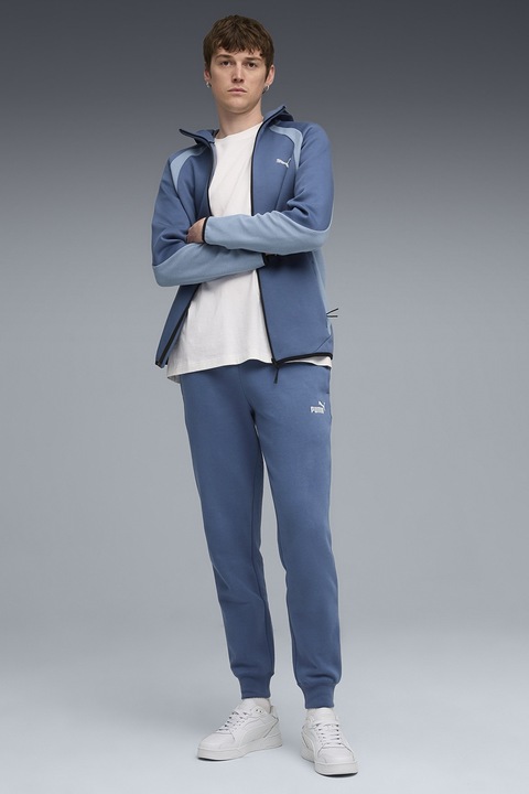 Puma, Pantaloni de trening regular-fit Essentials No.1, Albastru prafuit, 2XL