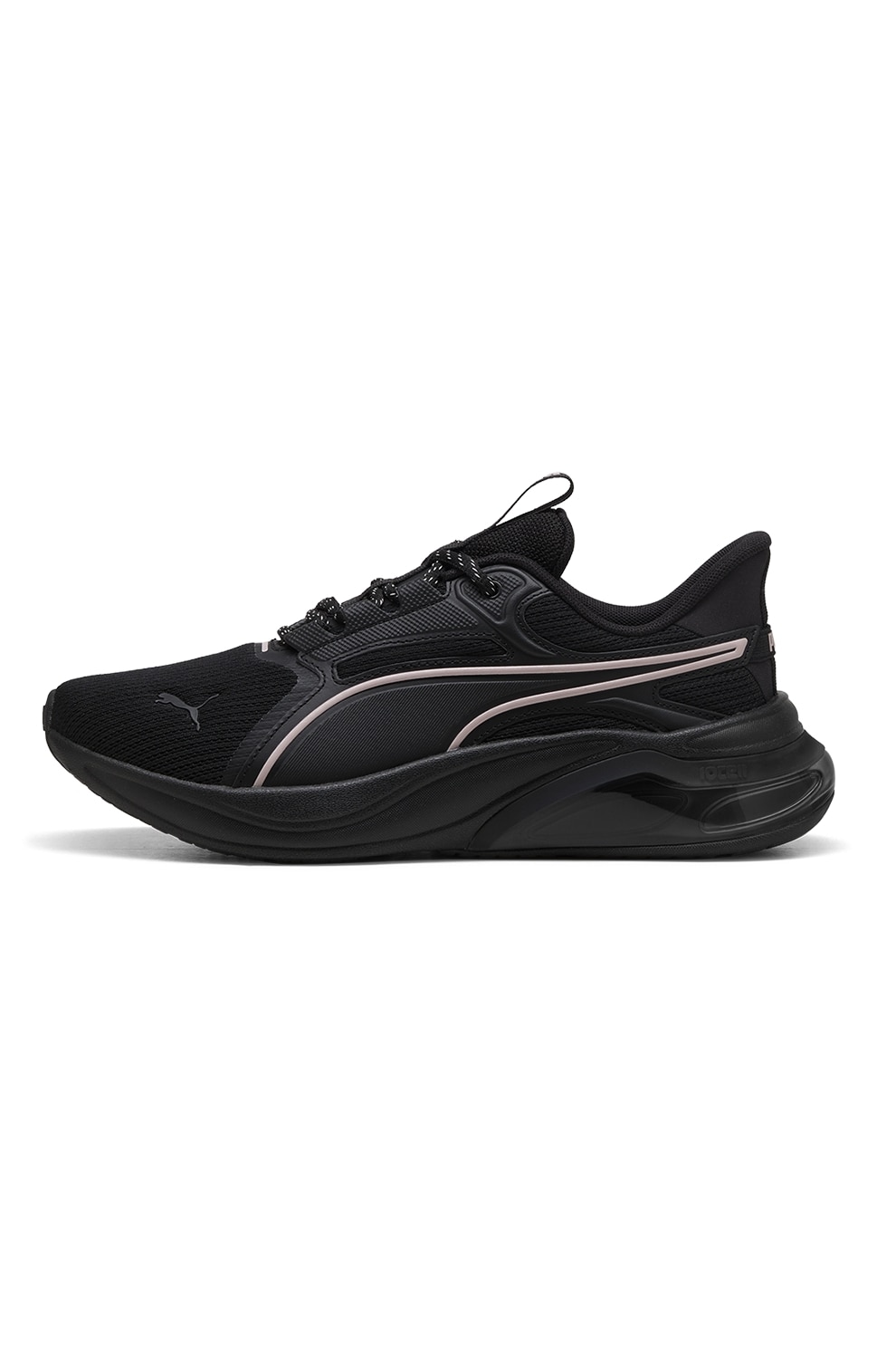 Puma, Pantofi sport Cell Thrill Dash PUMA, Negru, Liliac prafuit, 4