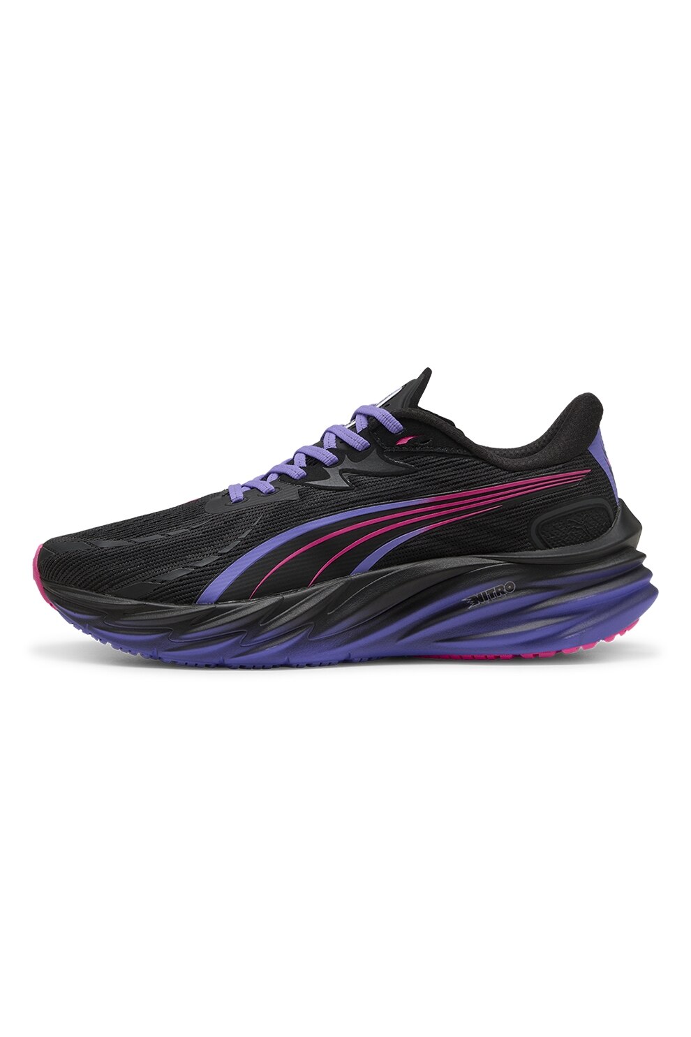 Puma, Pantofi Velocity Nitro™ 4 pentru alergare, Negru, Lila, Roz, 7