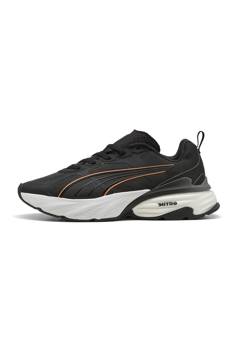 Puma, Pantofi Fade NITRO™ V2 pentru alergare, Negru, Portocaliu, 8