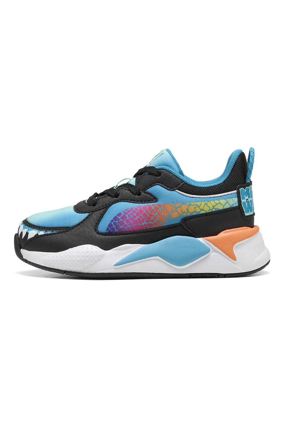 Puma, Pantofi sport RS-X The Smurfs, Rosu, Albastru, 35 EU - eMAG.ro