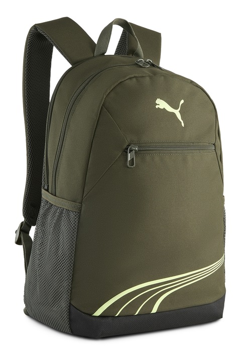 Puma, Rucsac cu logo FUNDAMENTAL, Kaki