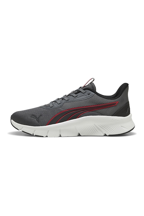 Puma, Pantofi FlexFocus Lite pentru alergare, Rosu/Gri inchis