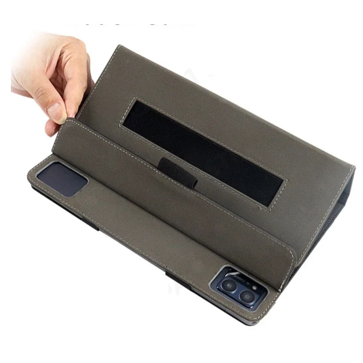 Husa Husa Cu Maner Pentru Tcl Tab 10 Gen2 8496g 10.36 10.4 Negru