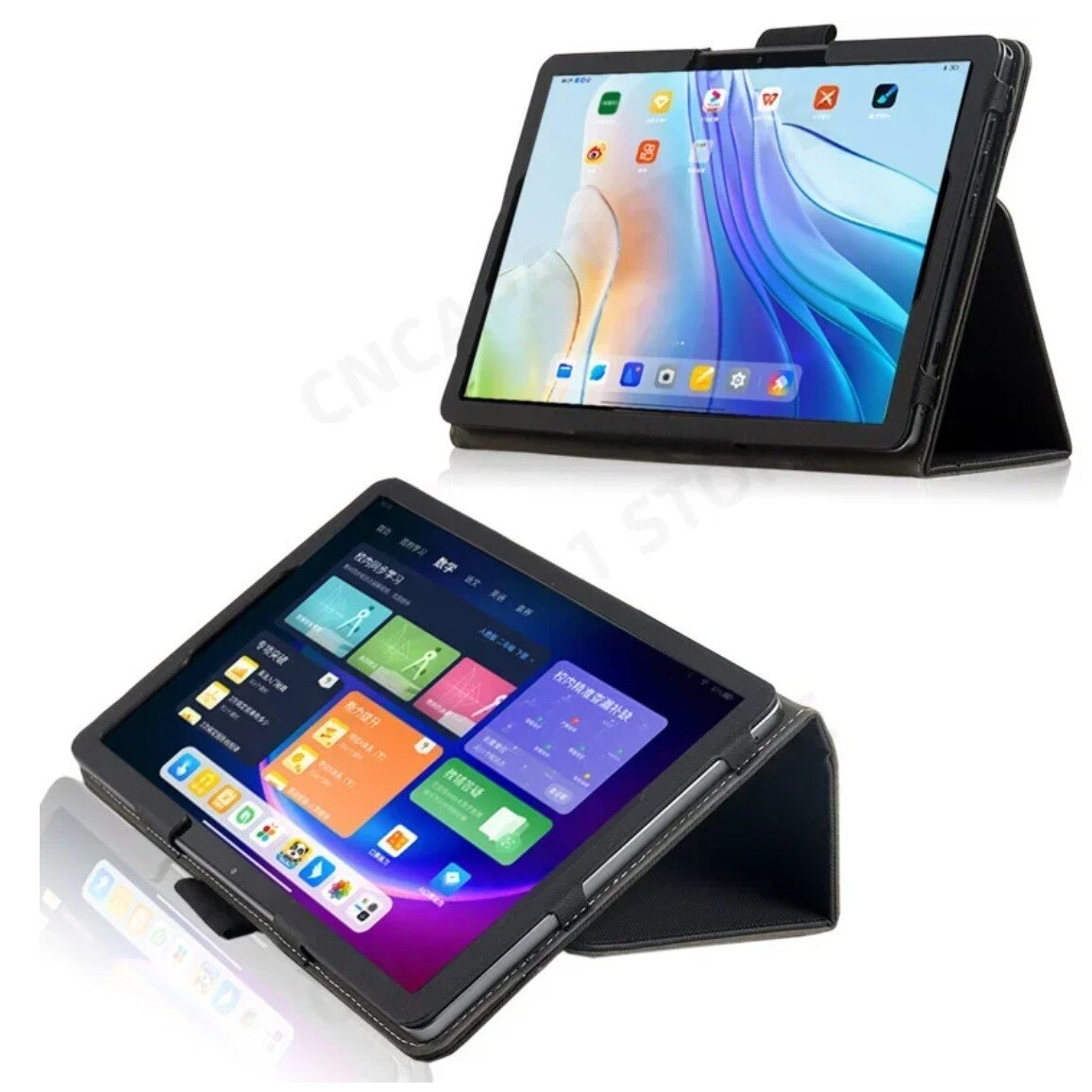 Husa Husa Cu Maner Pentru Tcl Tab 10 Gen2 8496g 10.36 10.4 Negru