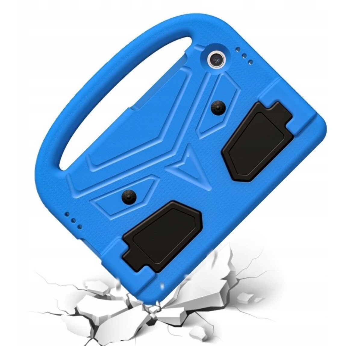 Husa Tableta Kids Pancer Albastra 2023, protectie completă, suport, pentru Samsung Galaxy Tab A9+ Plus 11