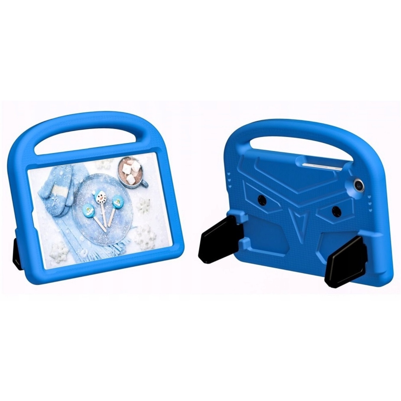 Husa Tableta Kids Pancer Albastra 2023, protectie completă, suport, pentru Samsung Galaxy Tab A9+ Plus 11