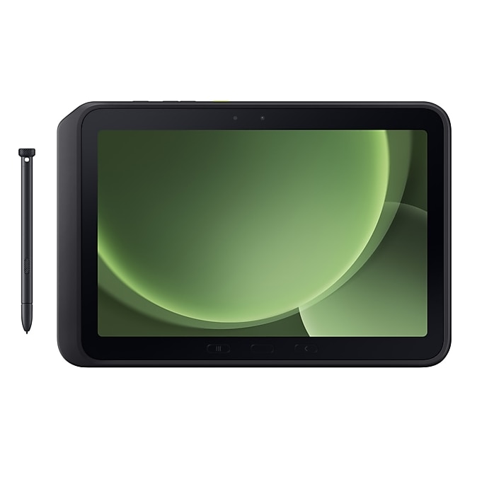 Tableta Samsung Galaxy Tab Active5 Pro X350 Enterprise Edition, Procesor Qualcomm Snapdragon 7s Gen 3 Octa-Core, Ecran TFT 10.1", 6GB RAM, 128GB Flash, Camera 12MP, Wi-Fi, Bluetooth, GPS, Android, Stylus Pen Verde