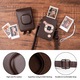 Защитен калъф за Fujifilm Instax Mini LiPlay, със стойка за ясни снимки, кафяв