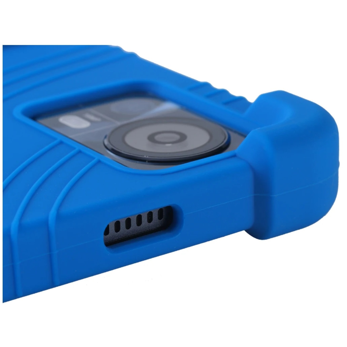 Husa tableta, Silicon, Albastru, pentru Doogee 11" T30 Ultra/T30 Pro/T30s/T30, protectie