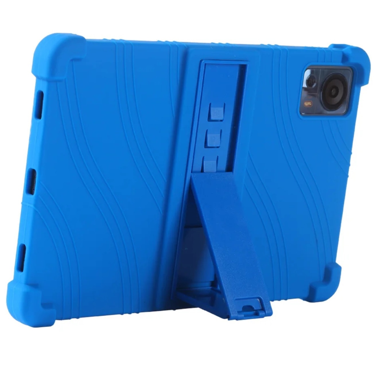 Husa tableta, Silicon, Albastru, pentru Doogee 11" T30 Ultra/T30 Pro/T30s/T30, protectie