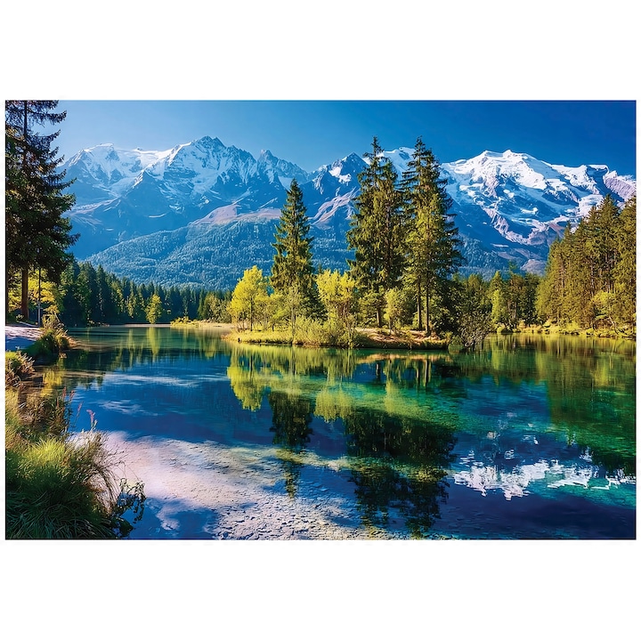 Fotótapéta, hegyek, tájkép, tó, modern, falra, szobába, tapéta, nappaliba, fal, dekoráció, 350x250 cm, 15821VX7