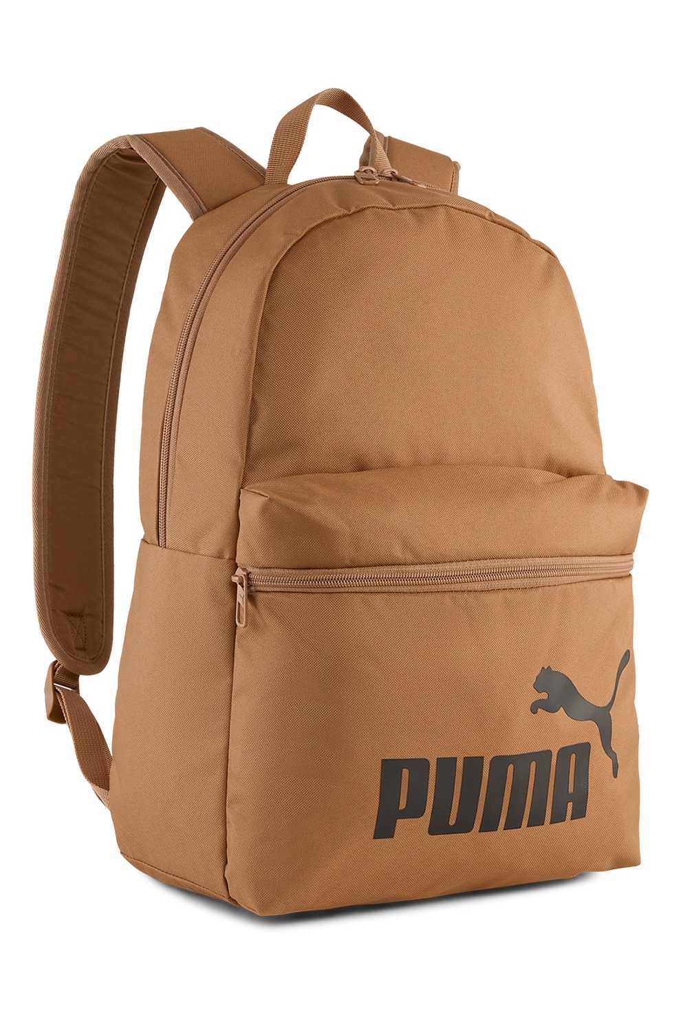 Puma, Rucsac cu imprimeu logo Phase - 22 L, Negru, Portocaliu persan